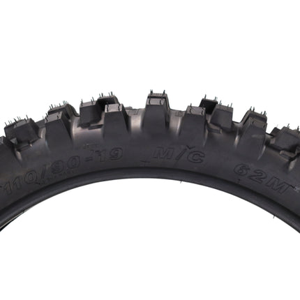 Kenda Trakmaster K760 110/90-19 Rear Tire for Motorcycles, Dirt Bikes, and City Bikes - Durable Off-Road & Street Performance with Keychain 110x90x19