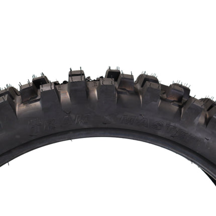 Kenda Trakmaster K760 120/90-19 Rear Tire for Motorcycles, Dirt Bikes, and City Bikes - Durable Off-Road & Street Performance with Keychain 120x90x19