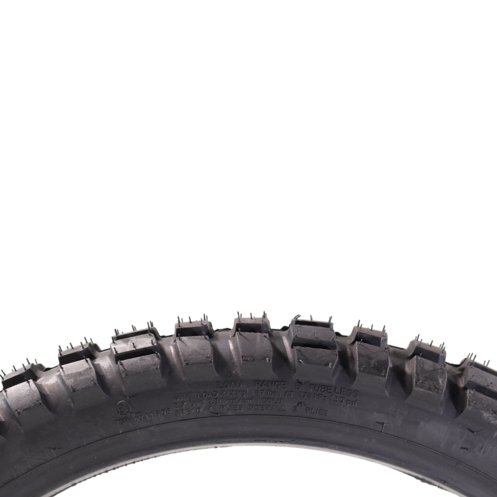 Kenda Big Block 90/90B21 Front & 170/60B17 Rear Tubeless Tire Set with Keychain