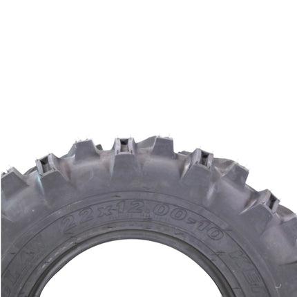 Kenda Bearclaw K299 - 22x7-11 Front & 22x12-10 Rear Tires for All Terrain (ATV), UTV, and Side by Side (SxS) Vehicles - 6-Ply - Bear Claw 22x7x11 22x12x10 with Kenda Keychain (4-Pack)