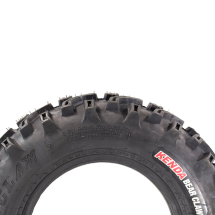 Kenda Bearclaw K299 - 22x7-11 Front Tires for All Terrain (ATV), UTV, and Side by Side (SxS) Vehicles - 6-Ply - Bear Claw 22x7x11 with Kenda Keychain (2-Pack)
