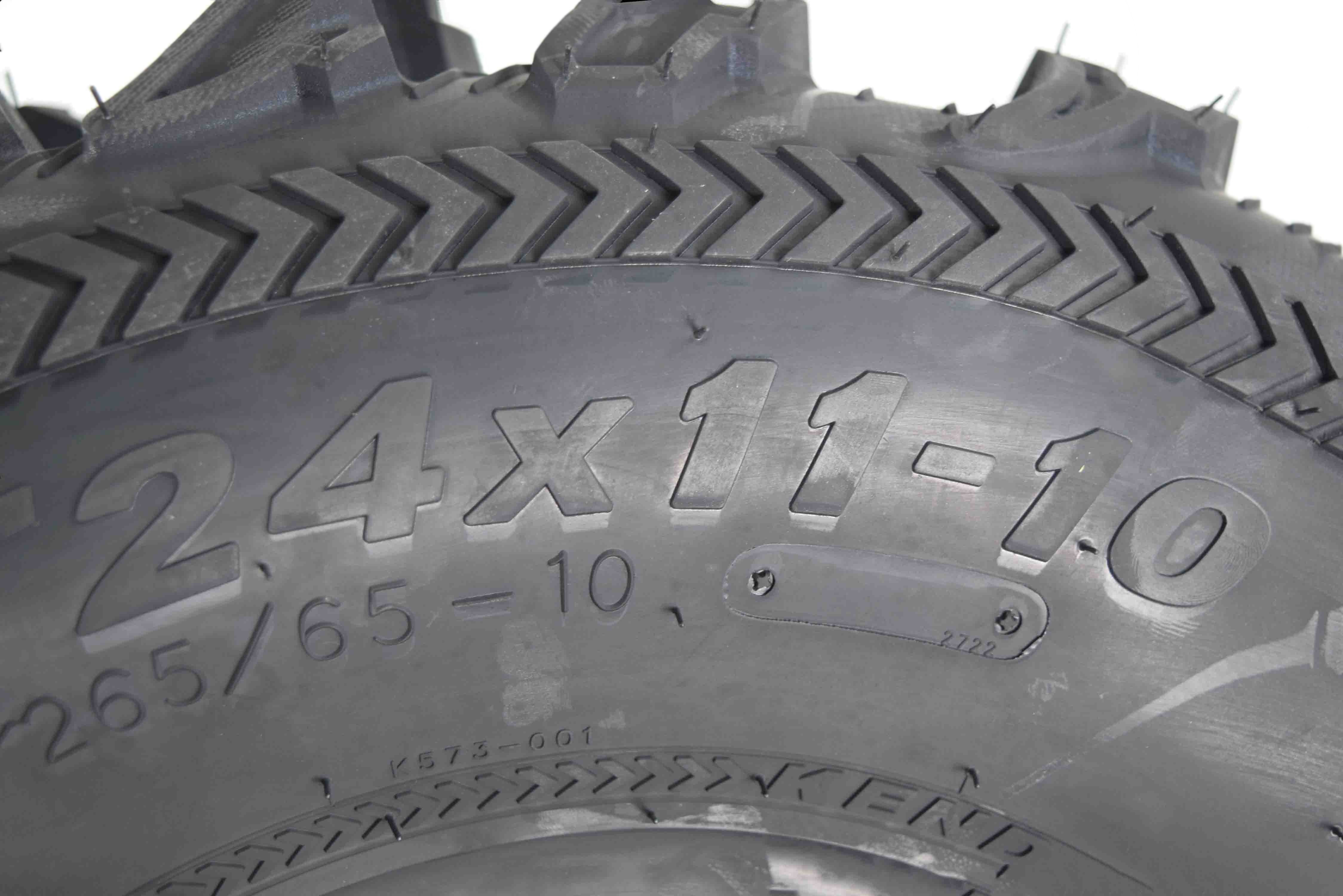 Kenda Bearclaw EX K573 ATV/UTV Tires - 23x8-11 Front, 6-Ply, 2 Pack