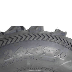 Kenda Bearclaw EX K573 - 24x11-10 Rear Tire for All Terrain (ATV), UTV, and Side by Side (SxS) Vehicles - 6-Ply - Bear Claw EX 24x11x10