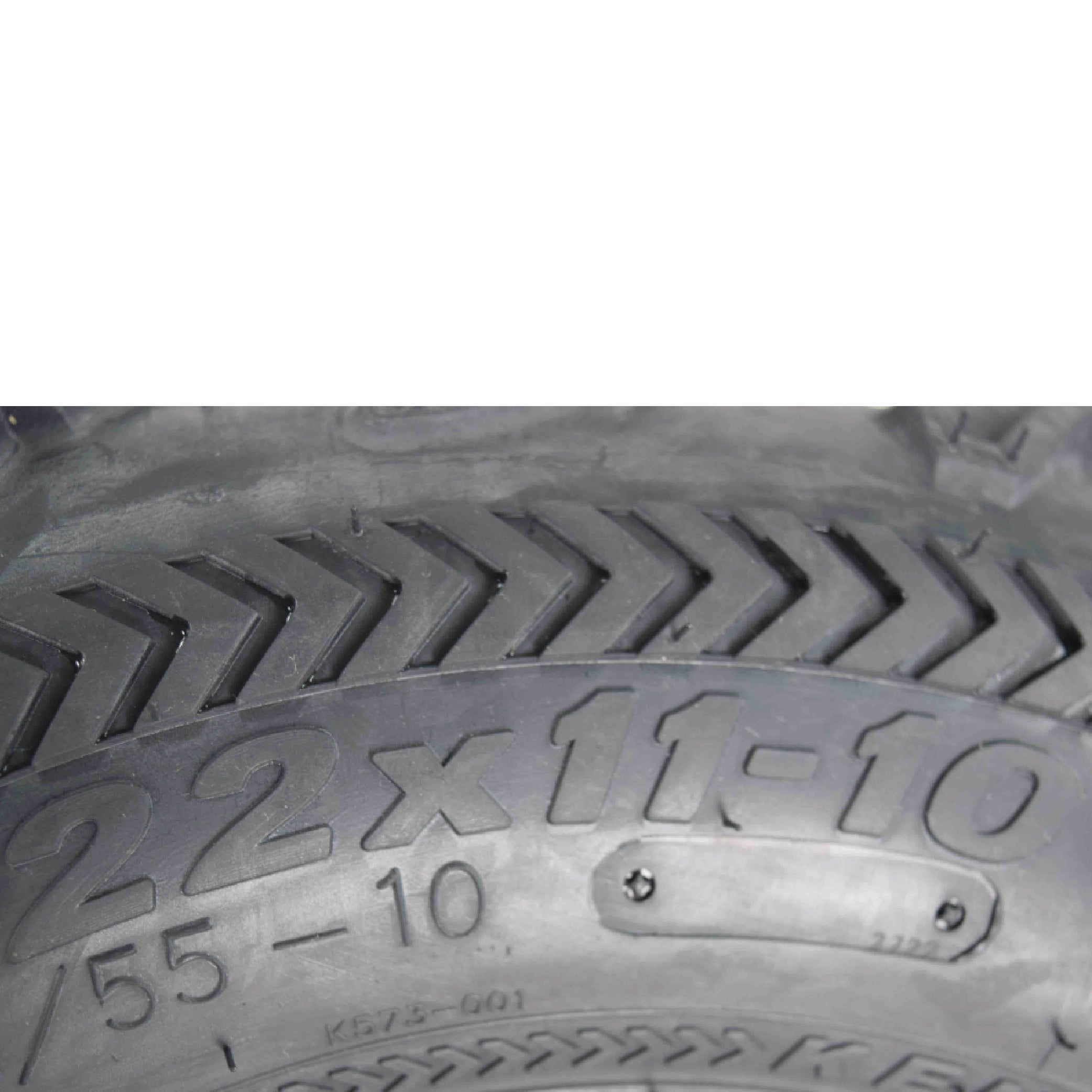 Kenda Bearclaw EX K573 - 22x11-10 Rear Tire for All Terrain (ATV), UTV, and Side by Side (SxS) Vehicles - 6-Ply - Bear Claw EX 22x11x10