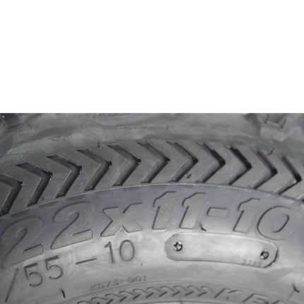 Kenda Bearclaw EX K573 - 22x11-10 Rear Tires for All Terrain (ATV), UTV, and Side by Side (SxS) Vehicles - 6-Ply - Bear Claw EX 22x11x10 (2-Pack)