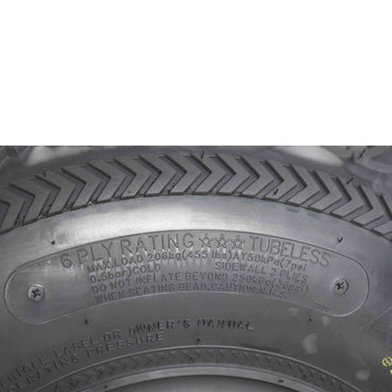Kenda Bearclaw EX K573 - 25x11-10 Rear Tire for All Terrain (ATV), UTV, and Side by Side (SxS) Vehicles - 6-Ply - Bear Claw EX 25x11x10