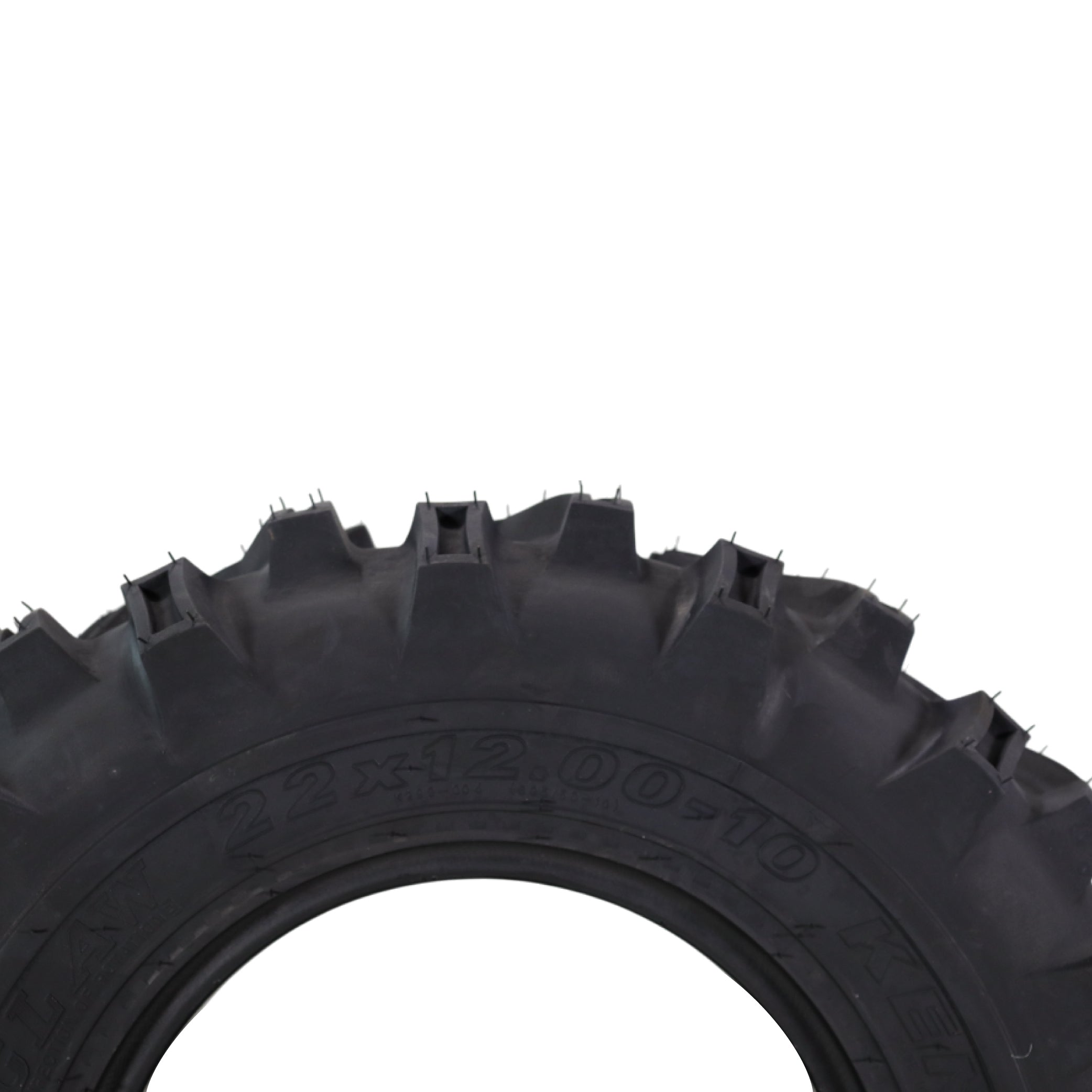 Kenda Bearclaw K299 - 22x12-10 Rear Tires for All Terrain (ATV), UTV, and Side by Side (SxS) Vehicles - 6-Ply - Bear Claw 22x12x10 with Kenda Keychain (2-Pack)