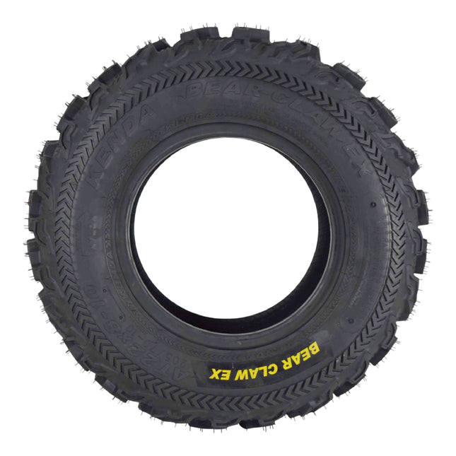 Kenda Bearclaw EX K573 - 22x8-10 Front Tire for All Terrain (ATV), UTV, and Side by Side (SxS) Vehicles - 6-Ply - Bear Claw EX 22x8x10