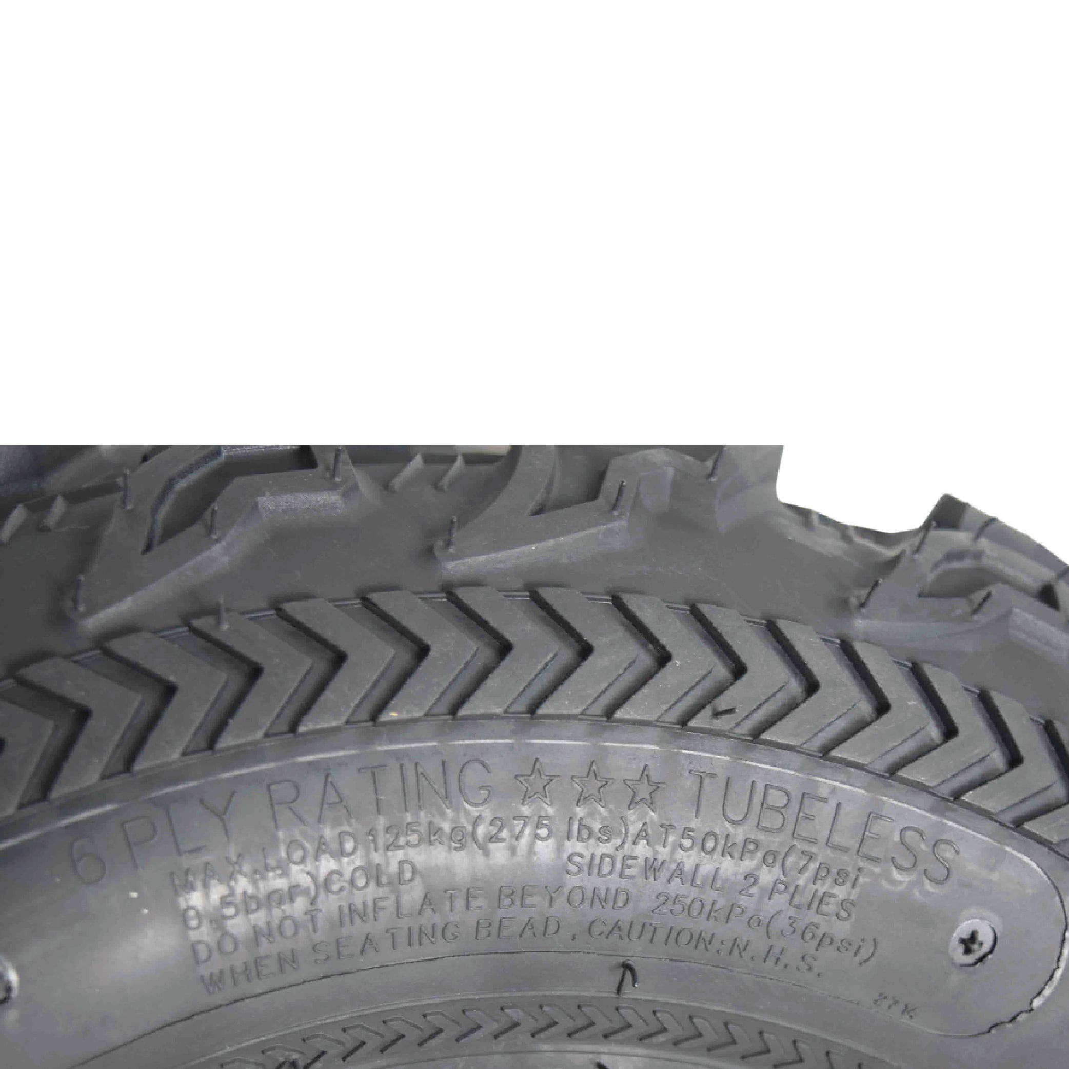 Kenda Bearclaw EX K573 - 22x8-10 Front Tire for All Terrain (ATV), UTV, and Side by Side (SxS) Vehicles - 6-Ply - Bear Claw EX 22x8x10