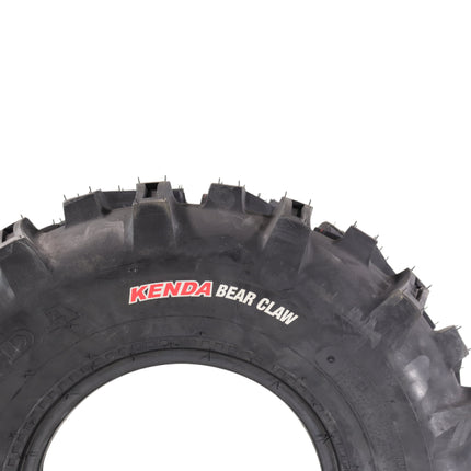 Kenda Bearclaw K299 - 25x12.5-10 Rear Tire for All Terrain (ATV), UTV, and Side by Side (SxS) Vehicles - 6-Ply - Bear Claw 25x12.5x10 with Kenda Keychain