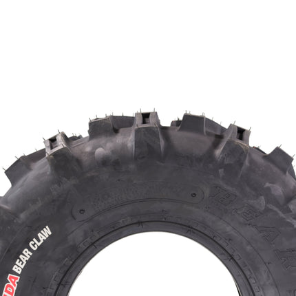 Kenda Bearclaw K299 - 25x12.5-10 Rear Tires for All Terrain (ATV), UTV, and Side by Side (SxS) Vehicles - 6-Ply - Bear Claw 25x12.5x10 with Kenda Keychain (2-Pack)