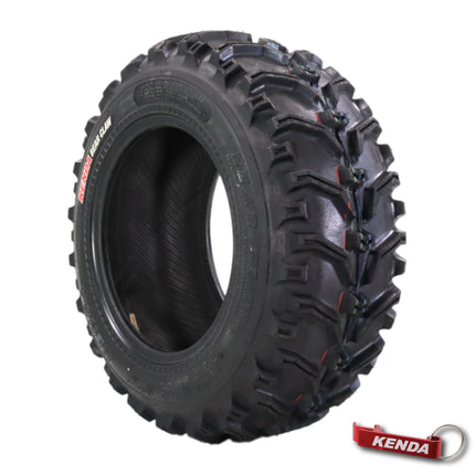 Kenda Bearclaw K299 - 24x8-12 Front Tire for All Terrain (ATV), UTV, and Side by Side (SxS) Vehicles - 6-Ply - Bear Claw 24x8x12 with Kenda Keychain