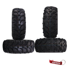 Kenda Bear Claw Front 24x8-12 & Rear 24x10-11 ATV, UTV or SXS Tires w/ Keychain