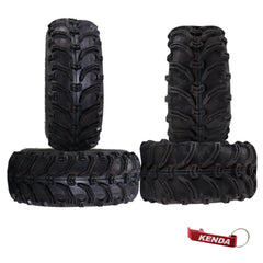 Kenda Bear Claw Front 24x8-12 & Rear 24x11-10 ATV, UTV or SXS Tires w/ Keychain