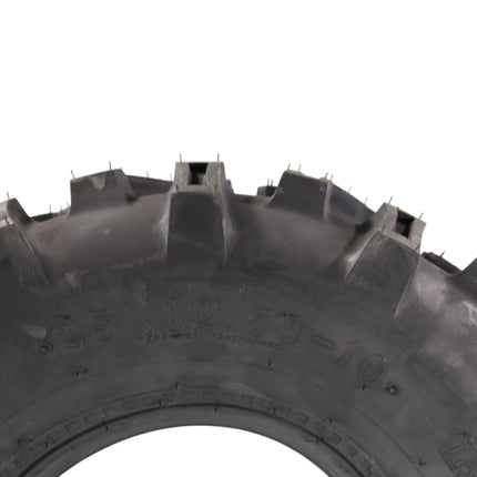 Kenda Bearclaw K299 - 25x8-12 Front & 25x12.5-10 Rear Tires for All Terrain (ATV), UTV, and Side by Side (SxS) Vehicles - 6-Ply - Bear Claw 25x8x12 Front & 25x12.5x10 with Kenda Keychain (4-Pack)
