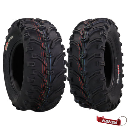 Kenda Bear Claw 25x10-12 Rear Off-Road Tires For ATV, UTV or SXS (2-Pack)