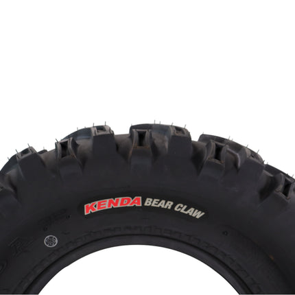 Kenda Bearclaw K299 - 25x10-12 Rear Tires for All Terrain (ATV), UTV, and Side by Side (SxS) Vehicles - 6-Ply - Bear Claw 25x10x12 with Kenda Keychain (2-Pack)