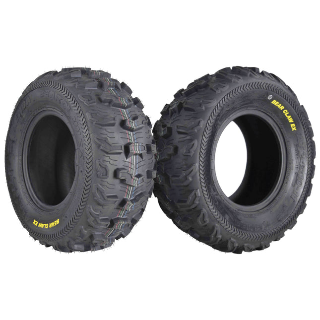 Kenda Bearclaw EX K573 - 24x10-11 Rear Tires for All Terrain (ATV), UTV, and Side by Side (SxS) Vehicles - 6-Ply - Bear Claw EX 24x10x11 (2-Pack)
