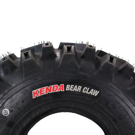 Kenda Bearclaw K299 - 22x12-8 Rear Tire for All Terrain (ATV), UTV, and Side by Side (SxS) Vehicles - 6-Ply - Bear Claw 22x12x8 with Kenda Keychain