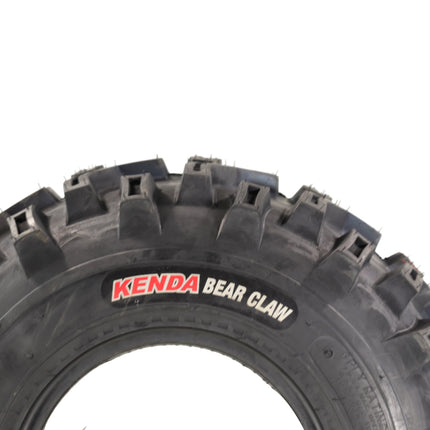 Kenda Bearclaw K299 - 22x12-9 Rear Tire for All Terrain (ATV), UTV, and Side by Side (SxS) Vehicles - 6-Ply - Bear Claw 22x12x9 with Kenda Keychain