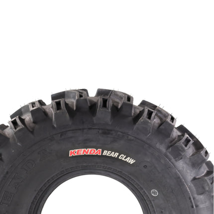 Kenda Bearclaw K299 - 25x12.5-9 Rear Tire for All Terrain (ATV), UTV, and Side by Side (SxS) Vehicles - 6-Ply - Bear Claw 25x12.5x9 with Kenda Keychain