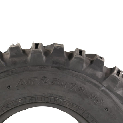 Kenda Bearclaw K299 - 23x7-10 Front & 23x10-10 Rear Tires for All Terrain (ATV), UTV, and Side by Side (SxS) Vehicles - 6-Ply - Bear Claw 23x7x10 23x10x10 with Kenda Keychain (4-Pack)