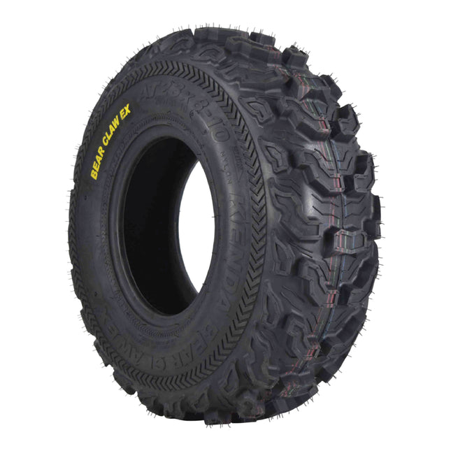 Kenda Bearclaw EX K573 - 23x8-10 Front Tire for All Terrain (ATV), UTV, and Side by Side (SxS) Vehicles - 6-Ply - Bear Claw EX 23x8x10