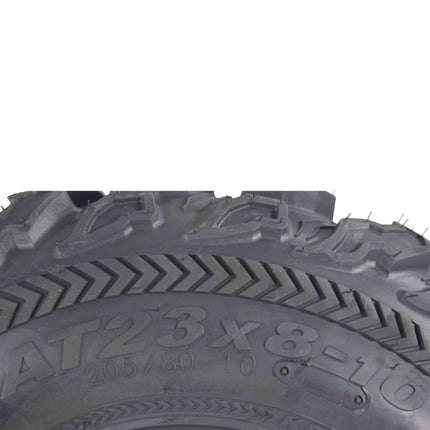 Kenda Bearclaw EX K573 - 23x8-10 Front & 23x10-10 Rear Tires for All Terrain (ATV), UTV, and Side by Side (SxS) Vehicles - 6-Ply - Bear Claw EX 23x8x10 23x10x10 (4-Pack)