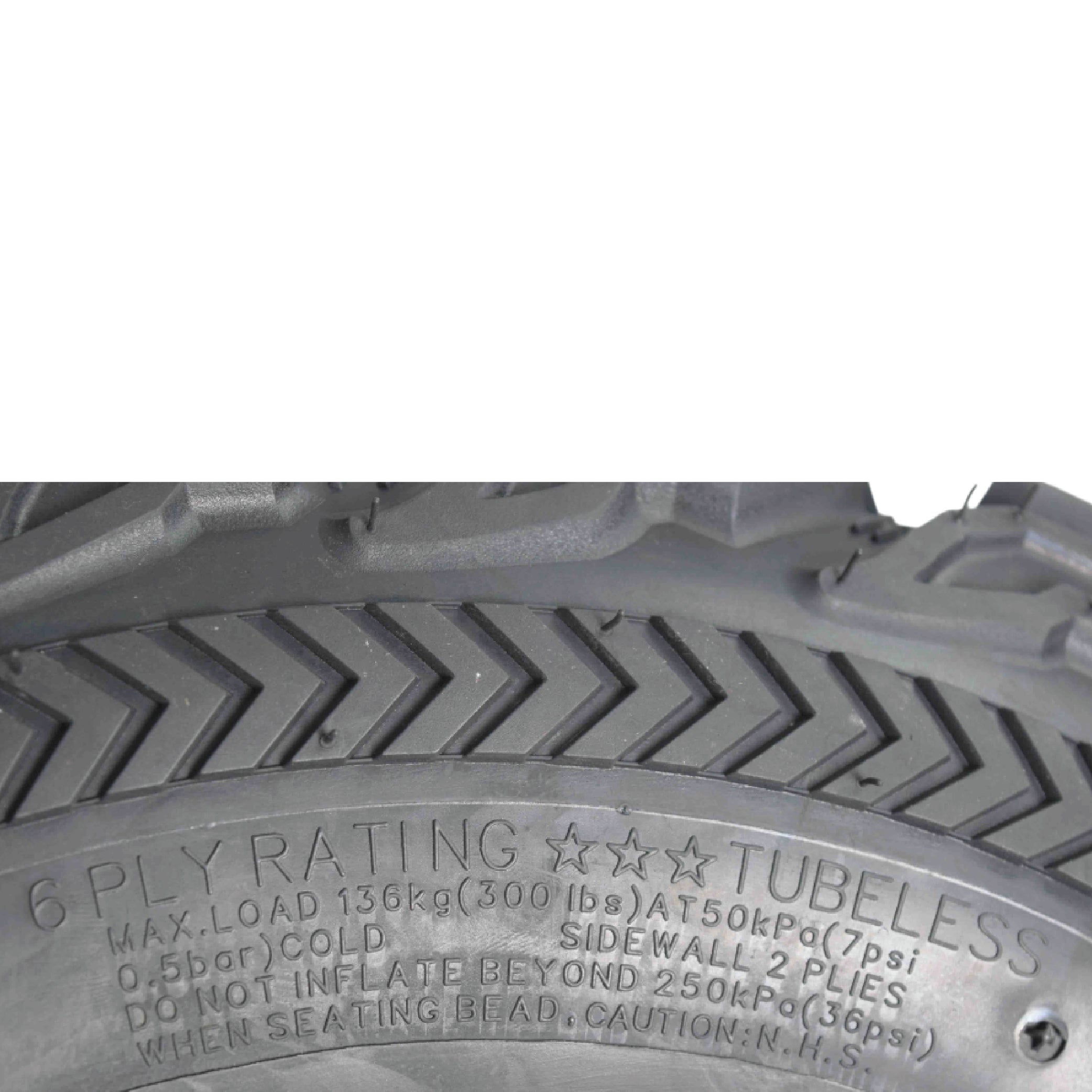 Kenda Bearclaw EX K573 - 23x8-10 Front & 23x10-10 Rear Tires for All Terrain (ATV), UTV, and Side by Side (SxS) Vehicles - 6-Ply - Bear Claw EX 23x8x10 23x10x10 (4-Pack)