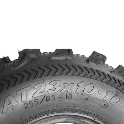 Kenda Bearclaw EX K573 - 23x8-10 Front & 23x10-10 Rear Tires for All Terrain (ATV), UTV, and Side by Side (SxS) Vehicles - 6-Ply - Bear Claw EX 23x8x10 23x10x10 (4-Pack)