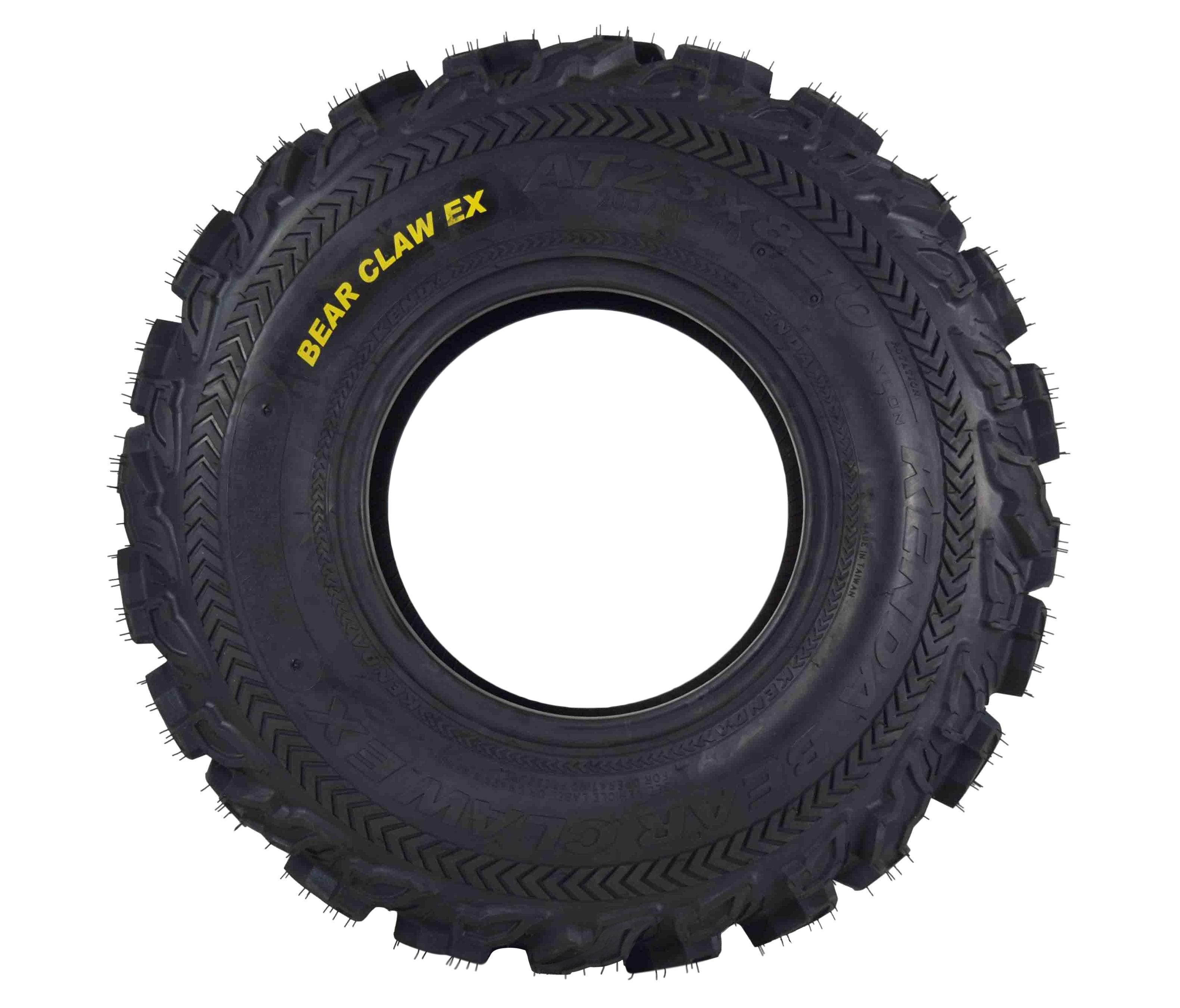 Kenda Bear Claw EX 23x8-10 F 23x10-10 R ATV Tires 6 PLY (4 Pack)