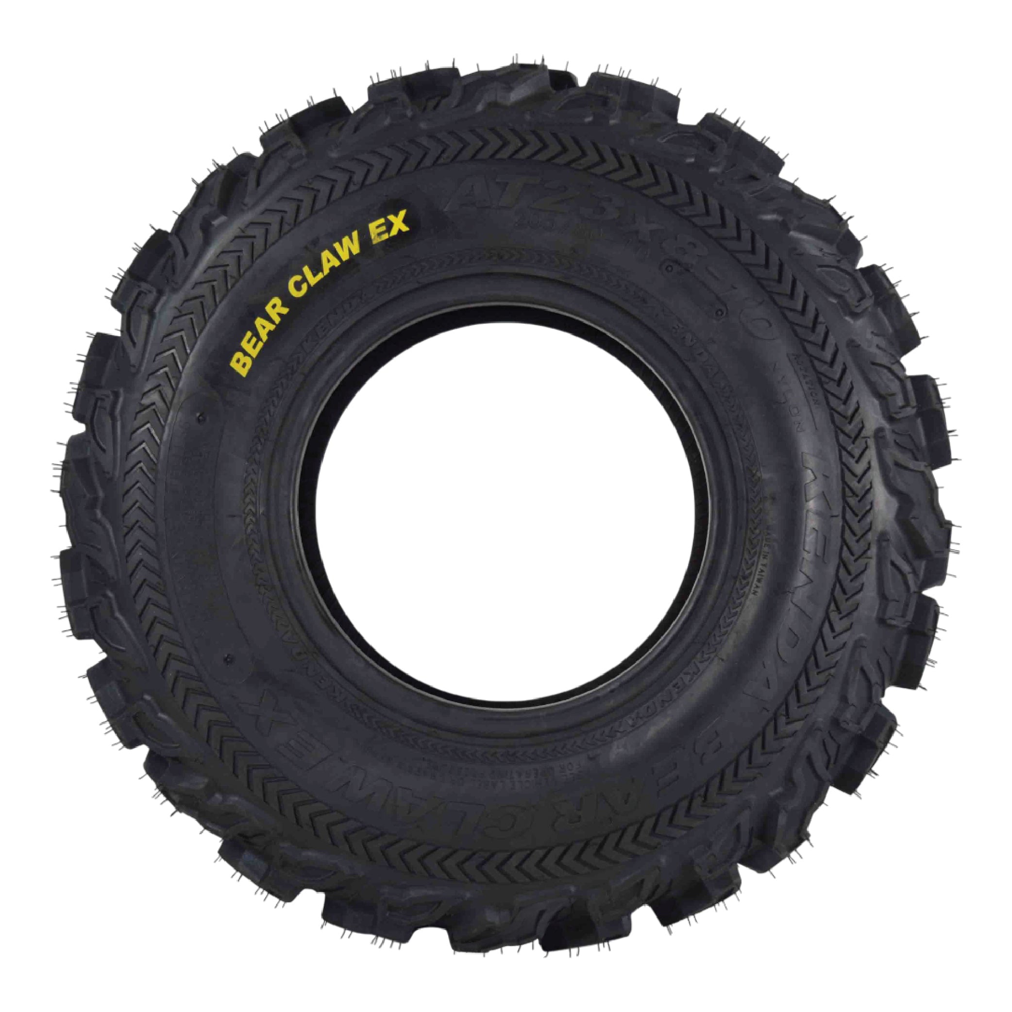 Kenda Bearclaw EX K573 - 23x8-10 Front Tires for All Terrain (ATV), UTV, and Side by Side (SxS) Vehicles - 6-Ply - Bear Claw EX 23x8x10 (2-Pack)