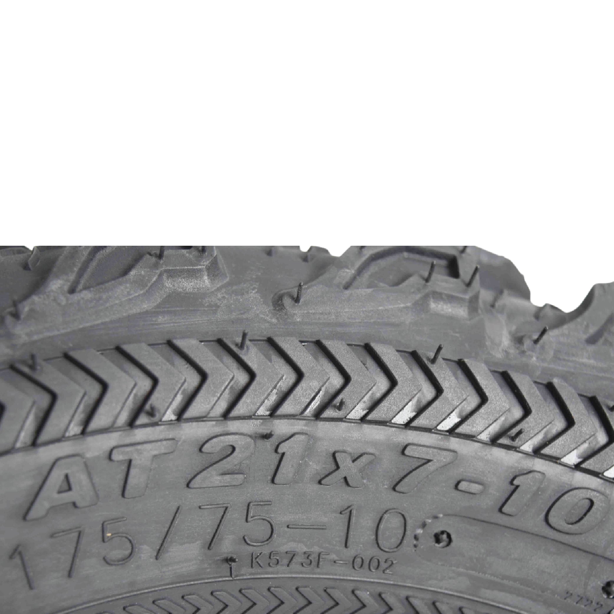 Kenda Bearclaw EX K573 - 21x7-10 Front Tire for All Terrain (ATV), UTV, and Side by Side (SxS) Vehicles - 6-Ply - Bear Claw EX 21x7x10