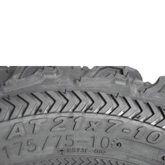 Kenda Bearclaw EX K573 - 21x7-10 Front & 22x11-10 Rear Tires for All Terrain (ATV), UTV, and Side by Side (SxS) Vehicles - 6-Ply - Bear Claw EX 21x7x10 22x11x10 (4-Pack)