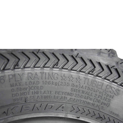 Kenda Bearclaw EX K573 - 21x7-10 Front & 22x11-10 Rear Tires for All Terrain (ATV), UTV, and Side by Side (SxS) Vehicles - 6-Ply - Bear Claw EX 21x7x10 22x11x10 (4-Pack)