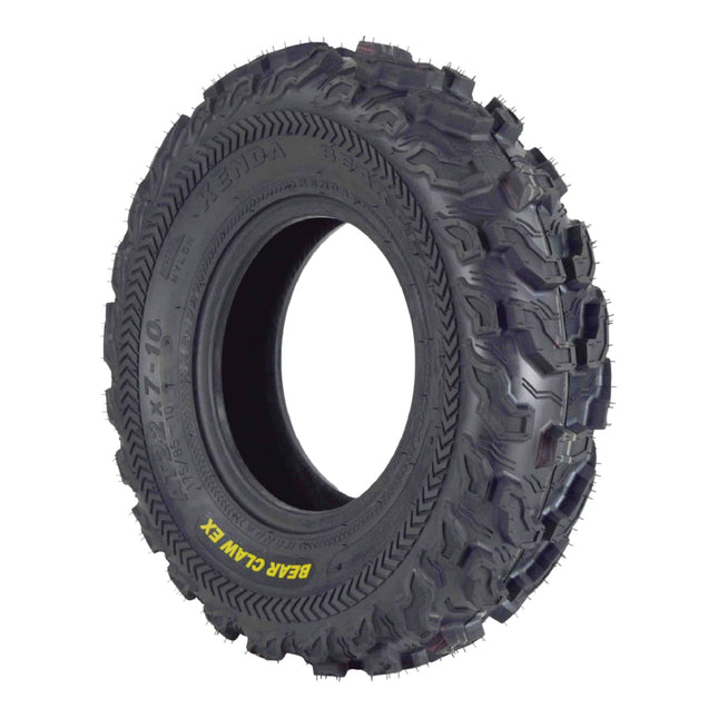 Kenda Bearclaw EX K573 - 22x7-10 Front Tire for All Terrain (ATV), UTV, and Side by Side (SxS) Vehicles - 6-Ply - Bear Claw EX 22x7x10