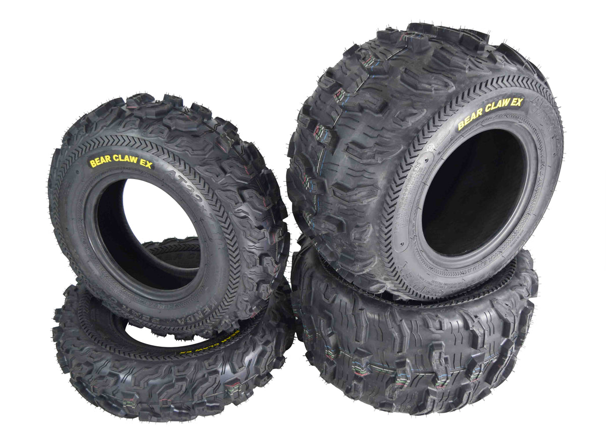 Kenda Bear Claw EX 22x7-10 F 22x11-10 R ATV 6 PLY Tires Bearclaw (4 Pack)