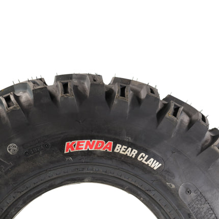 Kenda Bearclaw K299 - 24x11-10 Rear Tire for All Terrain (ATV), UTV, and Side by Side (SxS) Vehicles - 6-Ply - Bear Claw 24x11x10 with Kenda Keychain