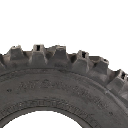 Kenda Bearclaw K299 - 23x8-11 Front & 23x10-10 Rear Tires for All Terrain (ATV), UTV, and Side by Side (SxS) Vehicles - 6-Ply - Bear Claw 23x8x11 23x10x10 with Kenda Keychain (4-Pack)