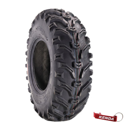 Kenda Bearclaw K299 - 25x8-11 Front Tire for All Terrain (ATV), UTV, and Side by Side (SxS) Vehicles - 6-Ply - Bear Claw 25x8x11 with Kenda Keychain