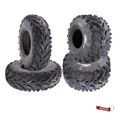 Kenda Bear Claw Front 25x8-11 & Rear 25x12.5-9 ATV, UTV or SXS Tires w/ Keychain