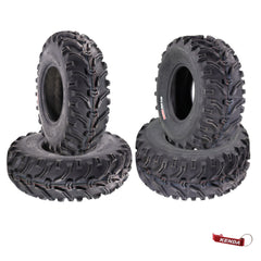 Kenda Bear Claw Front 25x8-11 & Rear 25x10-11 ATV, UTV or SXS Tires w/ Keychain