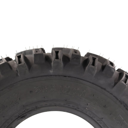 Kenda Bearclaw K299 - 25x8-11 Front & 25x10-11 Rear Tires for All Terrain (ATV), UTV, and Side by Side (SxS) Vehicles - 6-Ply - Bear Claw 25x8x11 Front & 25x10x11 with Kenda Keychain (4-Pack)