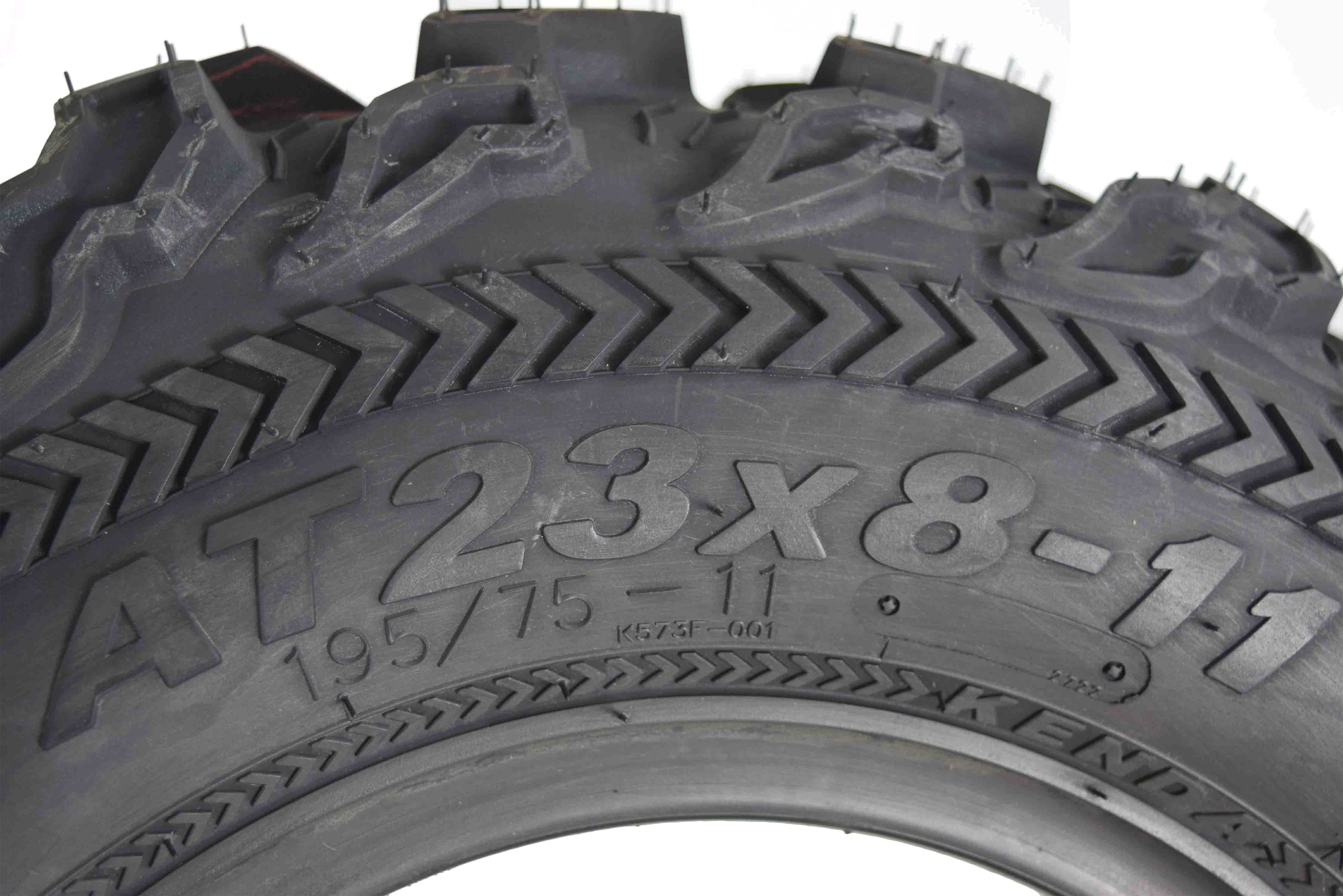 Kenda Bear Claw EX 23x8-11 F 23x10-10 R ATV Tires 6 PLY (4 Pack)