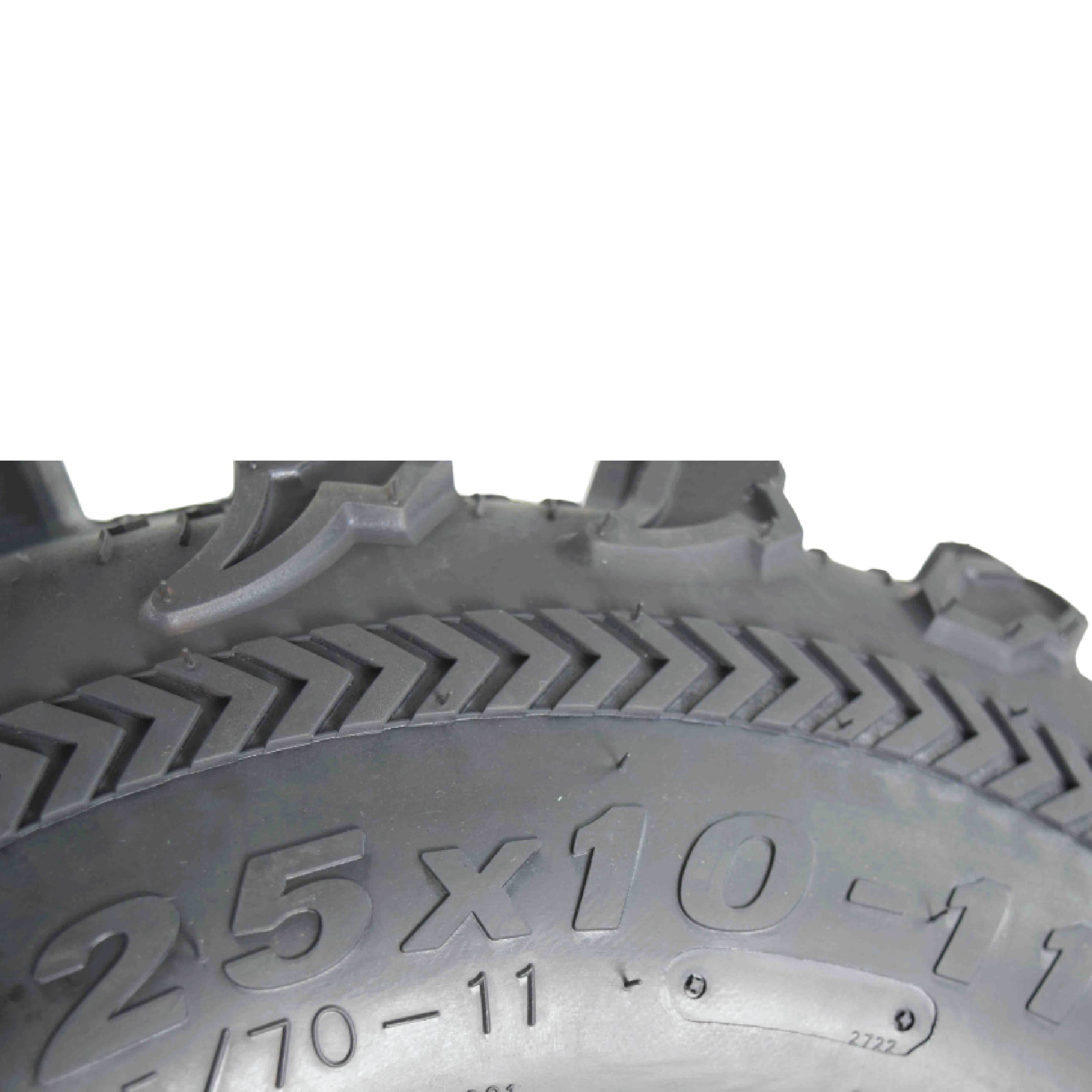 Kenda Bearclaw EX K573 - 25x10-11 Rear Tire for All Terrain (ATV), UTV, and Side by Side (SxS) Vehicles - 6-Ply - Bear Claw EX 25x10x11