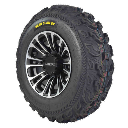 Kenda Bear Claw EX 25x8-12 25x10-12 Tires Black 12x7 4/156 Rims Wheel & Tire Kit