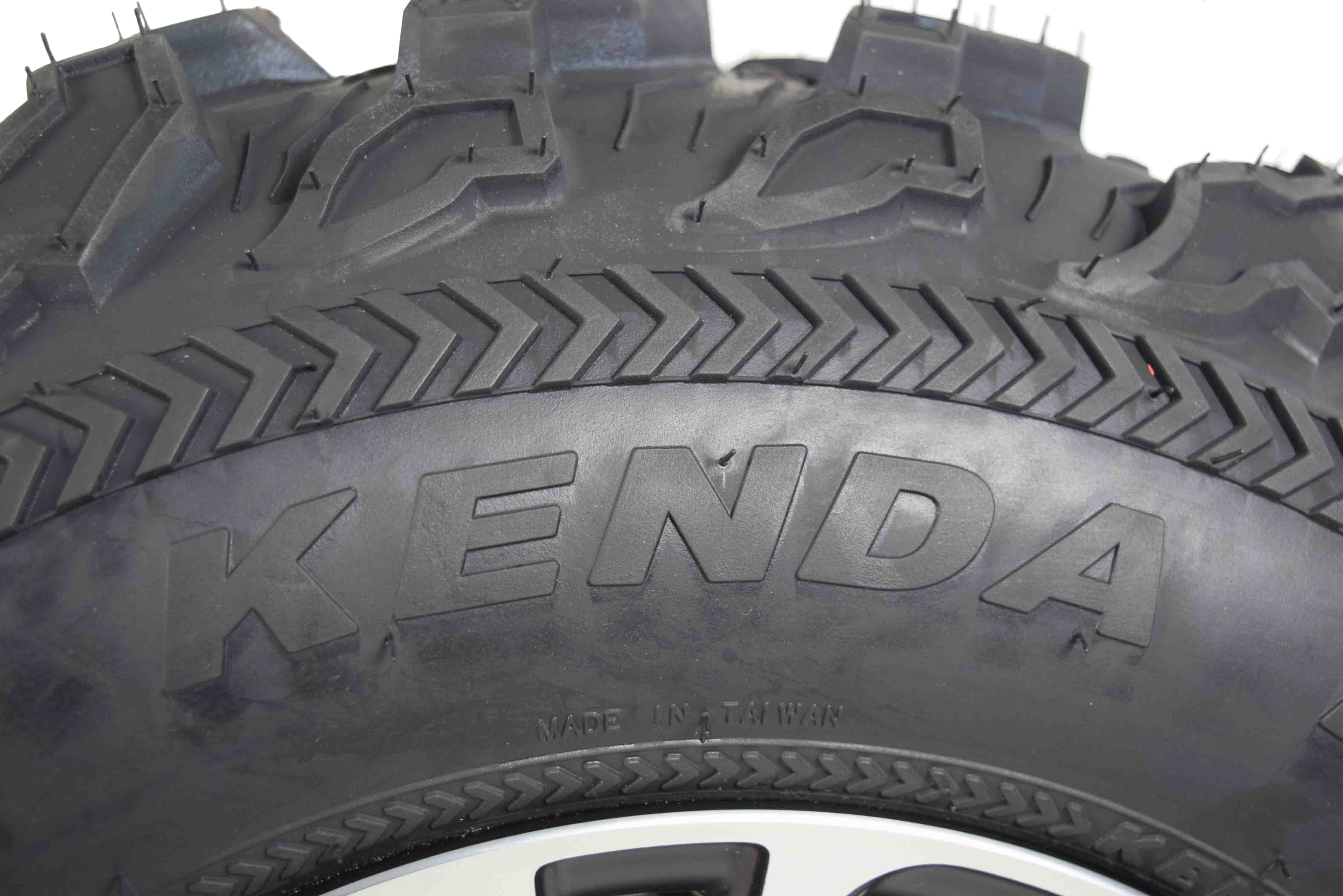 Kenda Bear Claw EX 25x8-12 25x10-12 Tires Black 12x7 4/156 Rims Wheel & Tire Kit