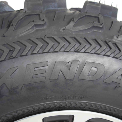 Kenda Bear Claw EX 25x8-12 25x10-12 Tires Black 12x7 4/156 Rims Wheel & Tire Kit