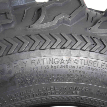 Kenda Bear Claw EX 25x8-12 25x10-12 Tires Black 12x7 4/156 Rims Wheel & Tire Kit