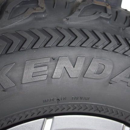 Kenda Bear Claw EX 25x8-12 25x10-12 Gunmetal 12x7 4/156 Rim Wheel & Tire Kit